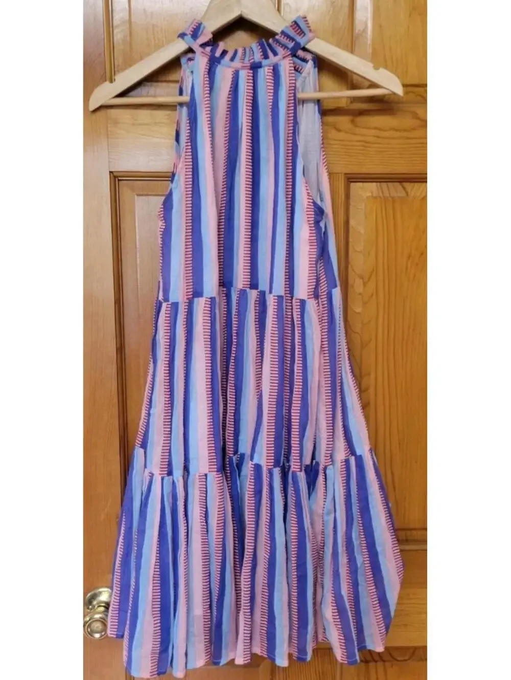 Oliphant Ruffled Short Tiered Dress size XS - Picture 5 of 9